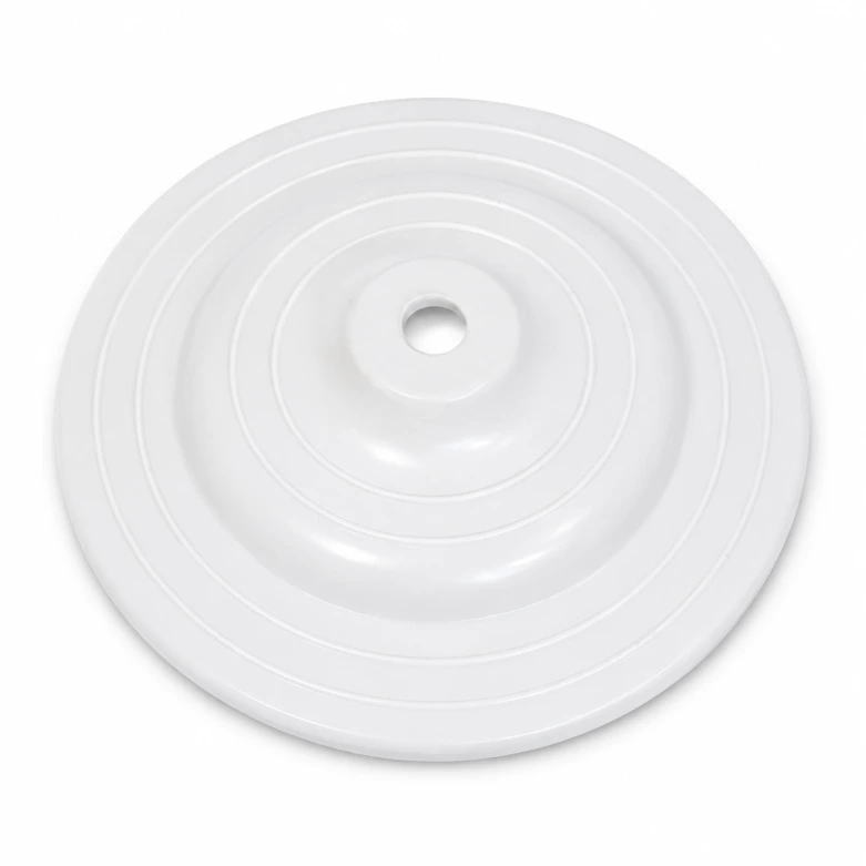 FLORON 15 CM. BCO. PVC
