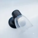 APLIQUE 1L POLICARBONATO BASE RED GU10 NEG.