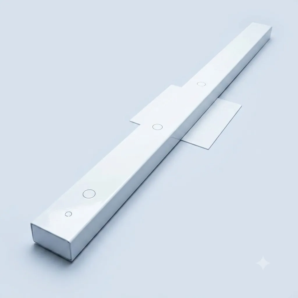 REGLETA 70CM 1-5 LAMP. P/CABEZAL BCO.
