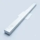 REGLETA 70CM 1-5 LAMP. P/CABEZAL BCO.