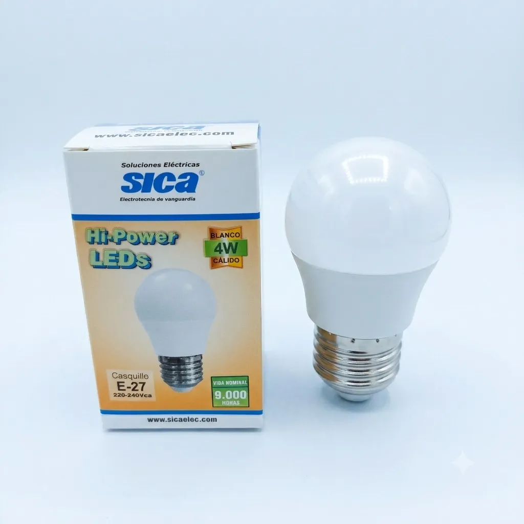 [Lámparas] LAMP. GOTA LED 4W LC E27 SICA