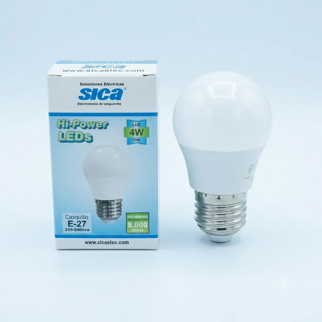 LAMP. GOTA LED 4W LD E27 SICA