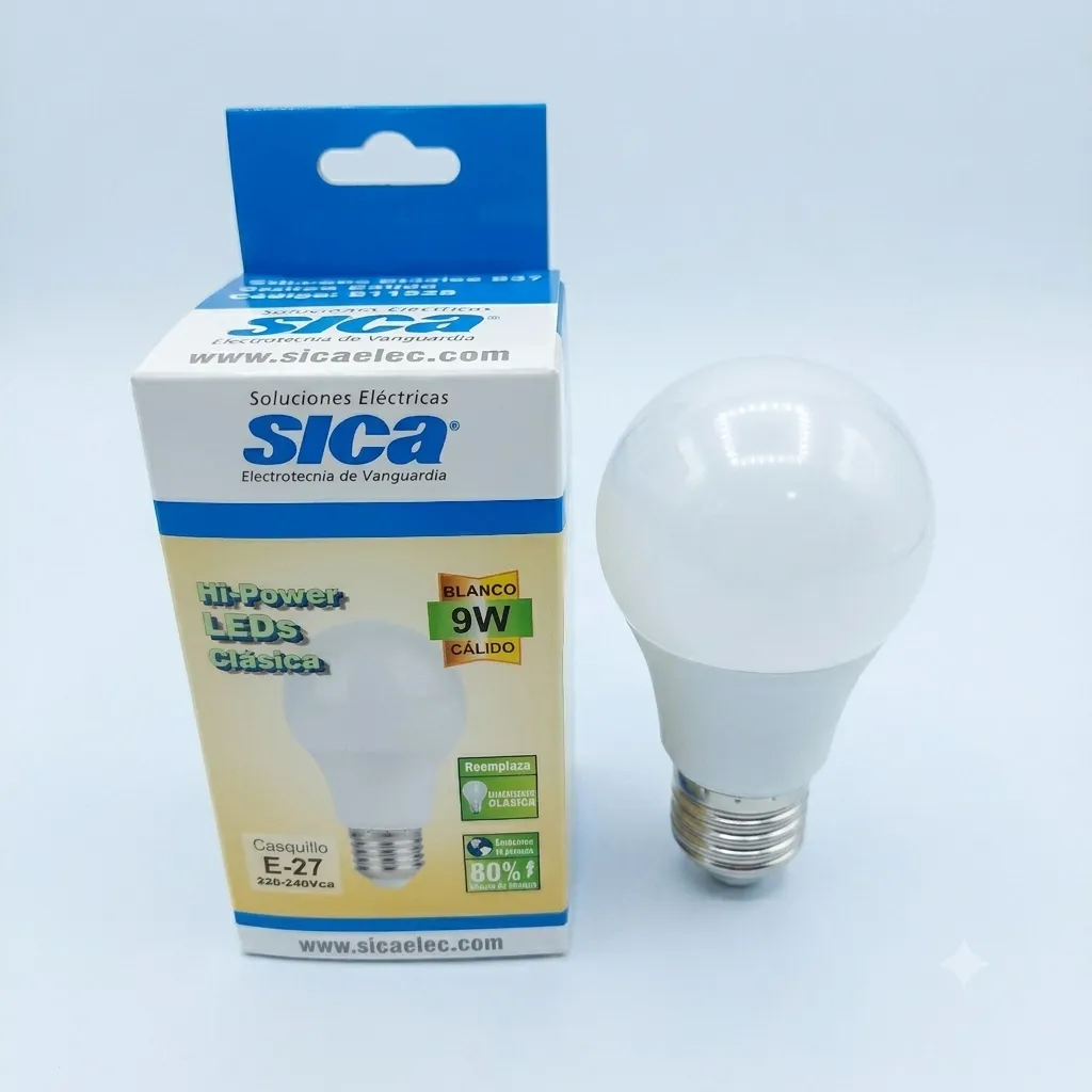 LAMP. NORMAL CLASICA LED 9W LC E27