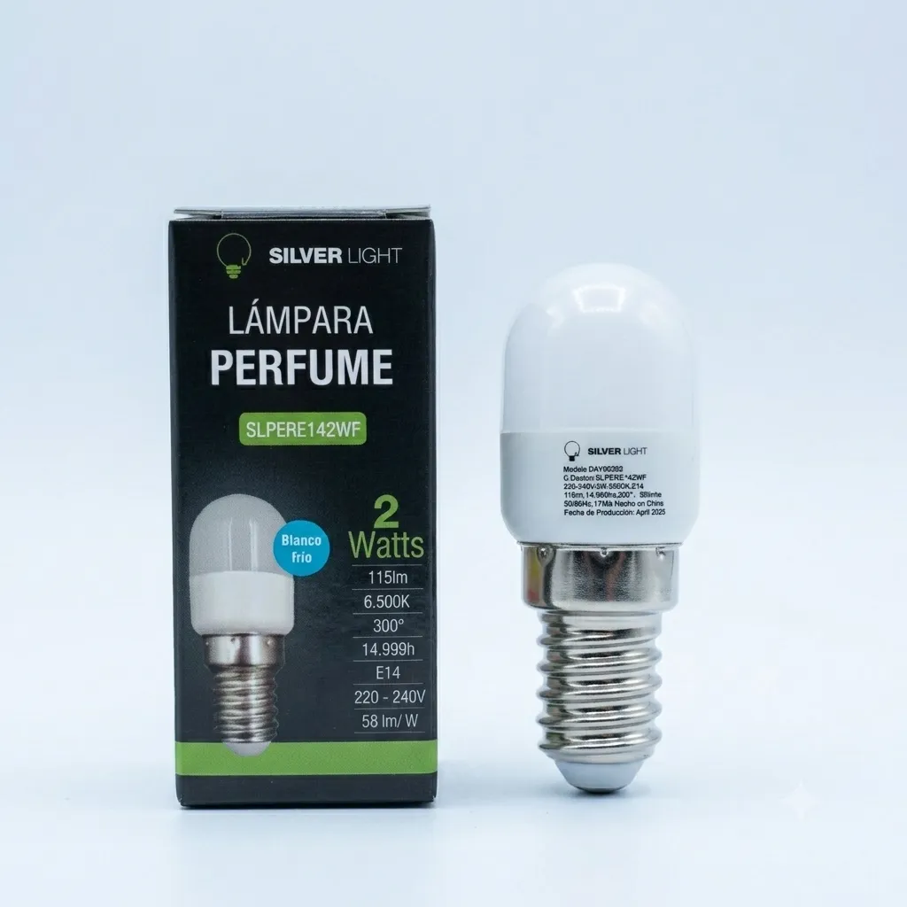 [Lámparas] LAMP. PERFUME LED E14 2W LD SILVERLIGHT
