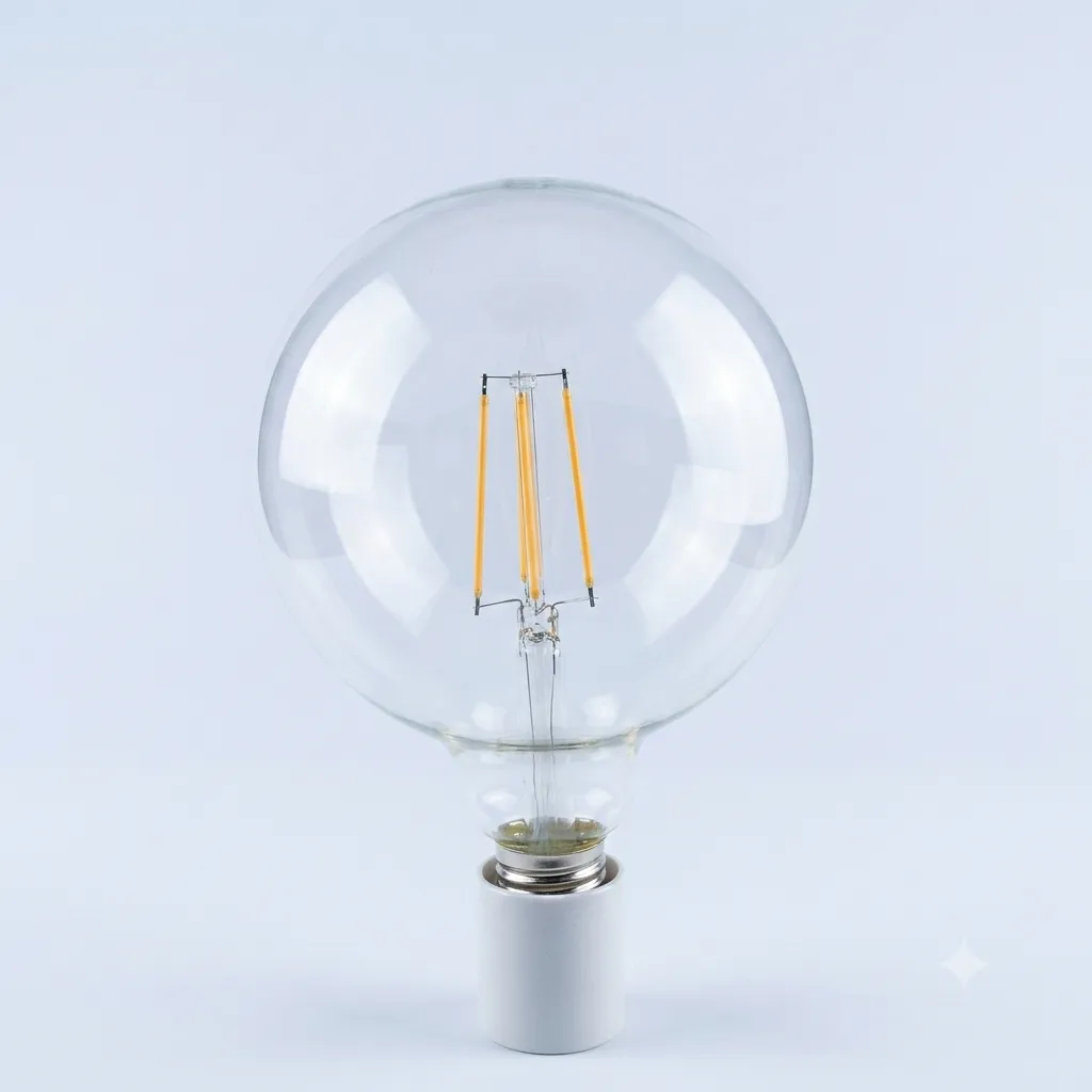 LAMP. GLOBO FILAM. LED 8W D120 LC ED DIME