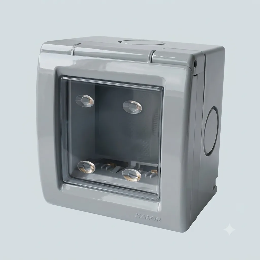 CAJA EXT. 2 MOD. KALOP C/TAPA DE MEMB. IP55