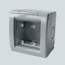 CAJA EXT. 2 MOD. KALOP C/TAPA DE MEMB. IP55
