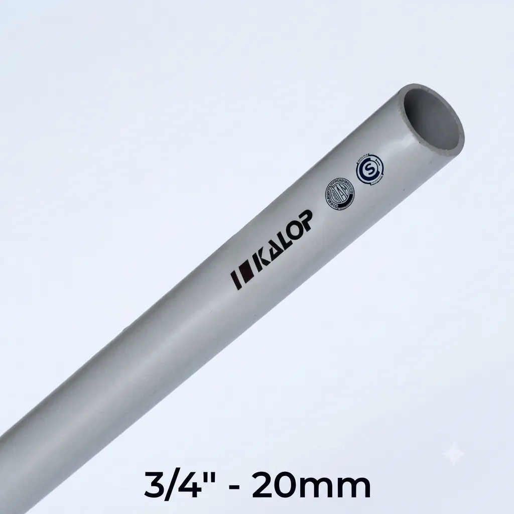 [Caños] CAÑO PVC RIG. D.20MM KALOP X 3M