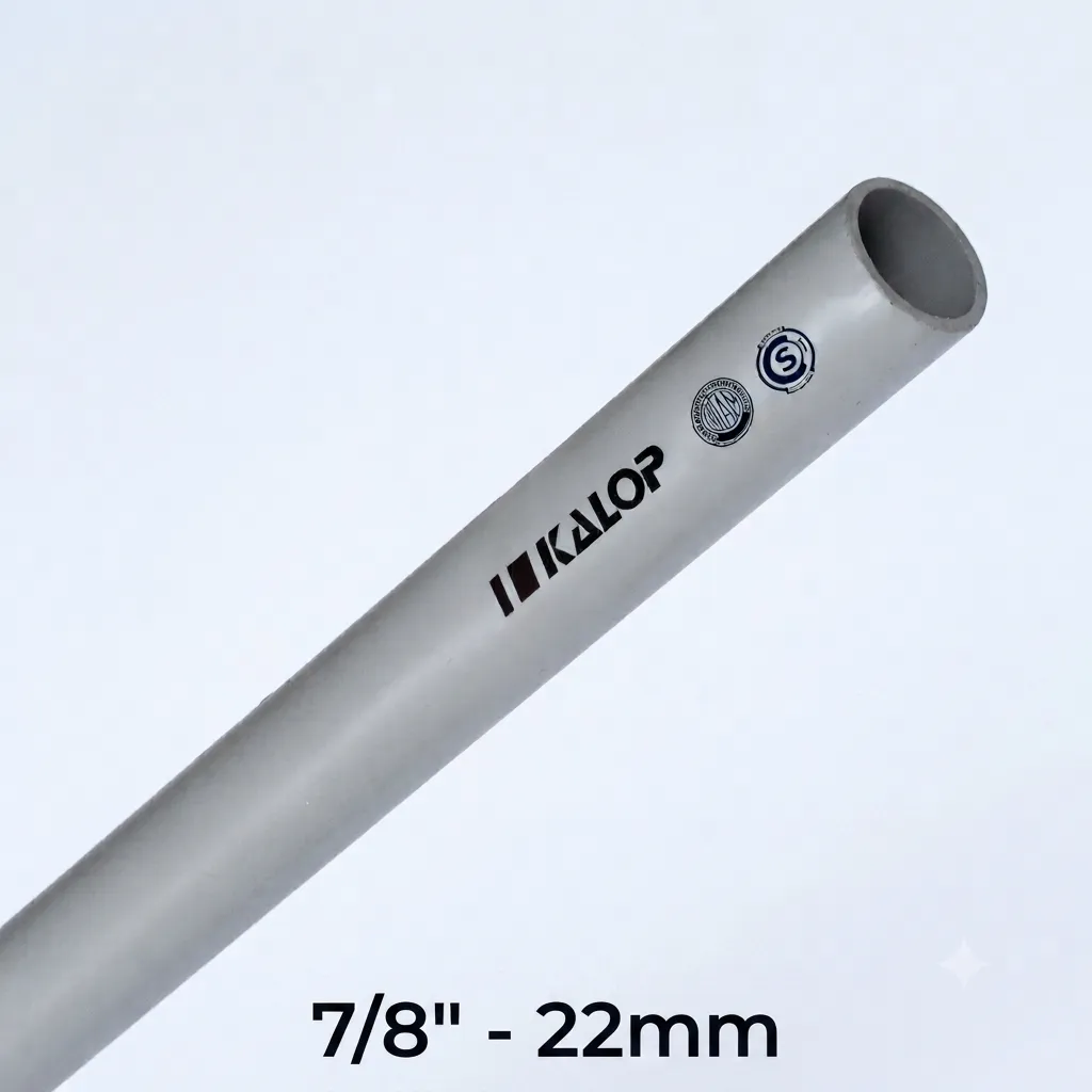 [Caños] CAÑO PVC RIG. D.22MM KALOP X 3M