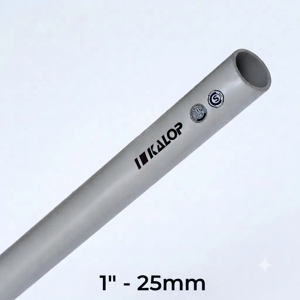 [Caños] CAÑO PVC RIG. D.25MM KALOP X 3M