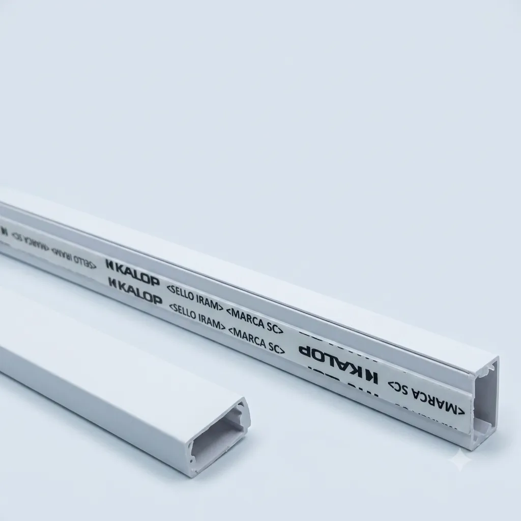 CABLECANAL 20X10 X 2MTS C/ADHESIVO KALOP