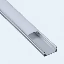 PERFIL ALUMINIO APLICAR 17X7MM X 2MTS C/ DIFUSOR