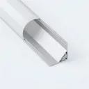 PERFIL ALUMINIO 45° ESQUINERO 16X16MM X 2MTS C/DIFUSOR