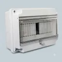 CAJA P/TERM. 9 MOD. C/PTA IP54 VARIPLAST