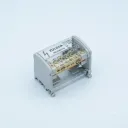 BORNERA REPARTIDORA BIPOLAR 100A P/RIEL DIN  7 CONT.