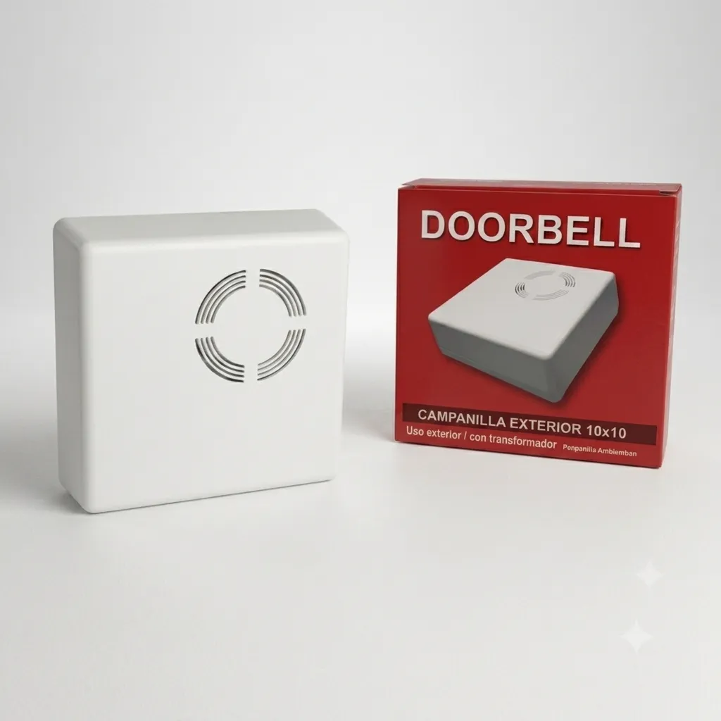 [Especiales] TIMBRE CAMPANA. 220-12V EXT. DOORBEL 10X10.