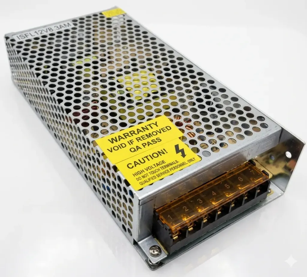 [Especiales] FUENTE LED 12V -  12.5 AMP. METALICA