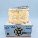 20Mts TIRA LED 220V CANDELA CALIDA C/ADHESIVO