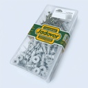 TORNILLO + TARUGO P/DURLOCK 4MM X60UN JADEVER
