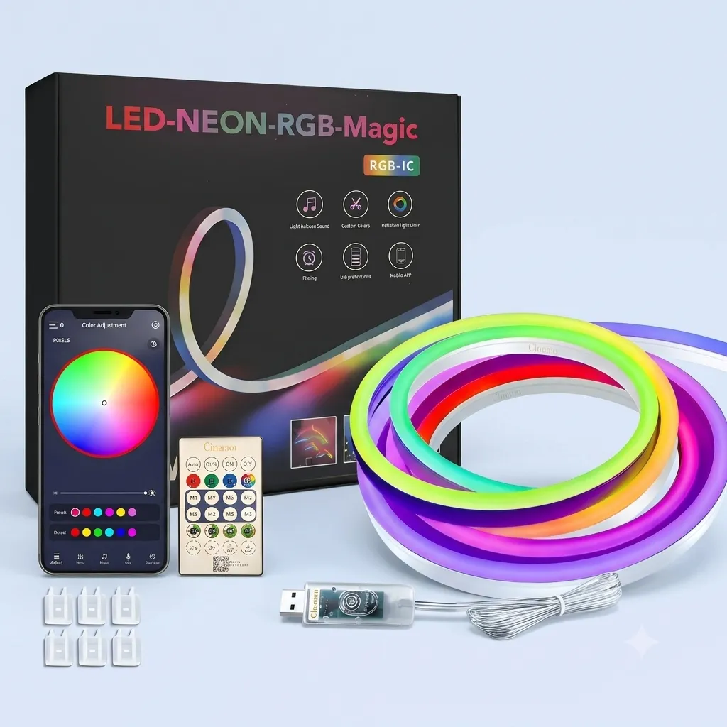 TIRA PIXEL LED NEON RGB 3MTS  SMART C/CONTROL