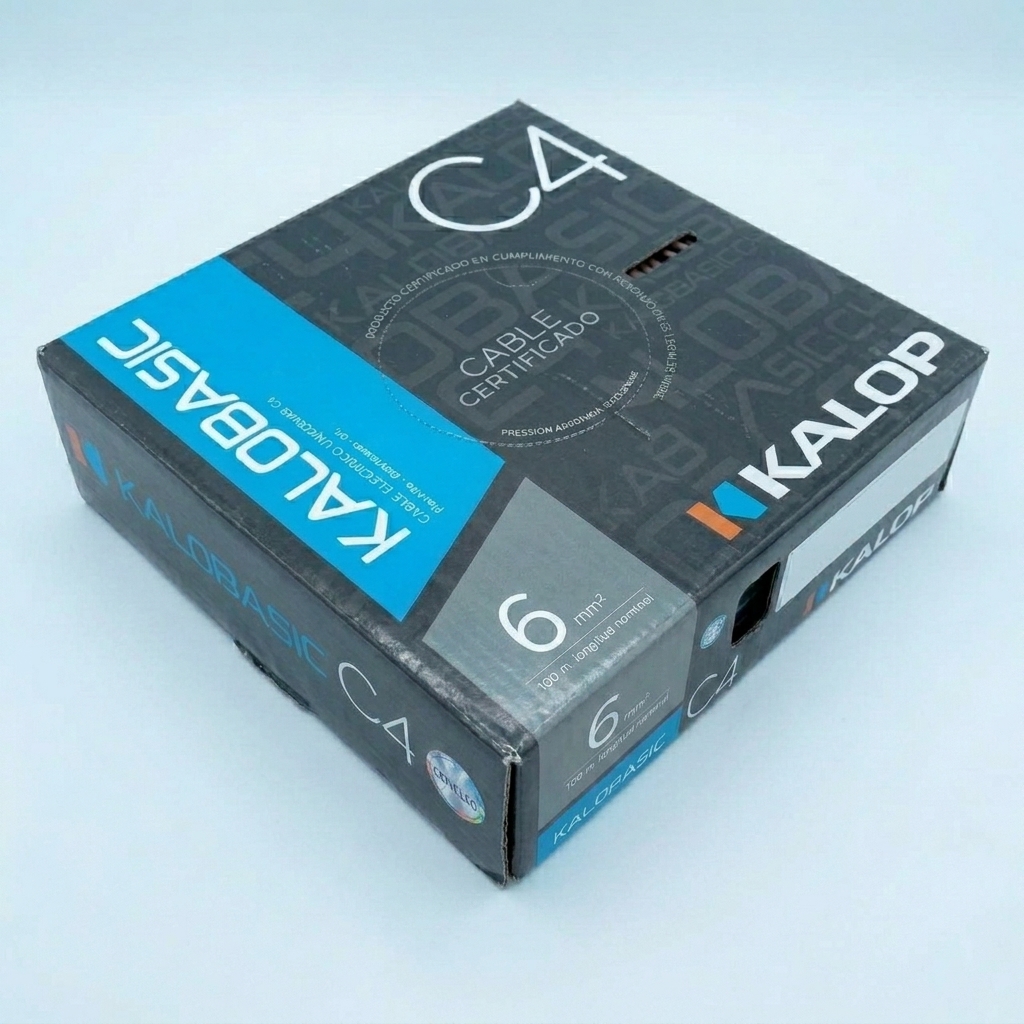 CABLE UNIP. 6MM X 100MTS KALOP