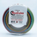 CABLE UNIP. 6MM X 100 MTS NI NEUTROLUZ
