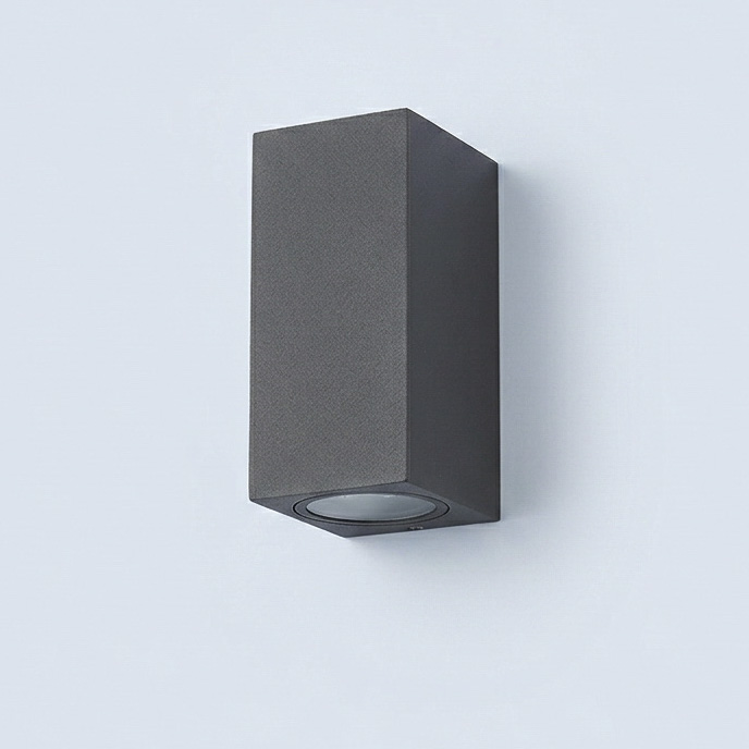 [SJDB4760] LUM. BI DIFUSOR RECTANGULAR P/2 LAMP. DICRO LED LISO NEG.