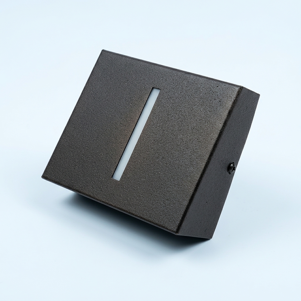 [SJDB4770] LUM. BI DIFUSOR TRAPEZOIDAL P/1 LAMP. BI PIN LED NEG.