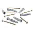 TORNILLO + TARUGO 8MM X25UN VEYKA