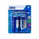 Pila alcalina Grande 1.5v x2 unid. SICA