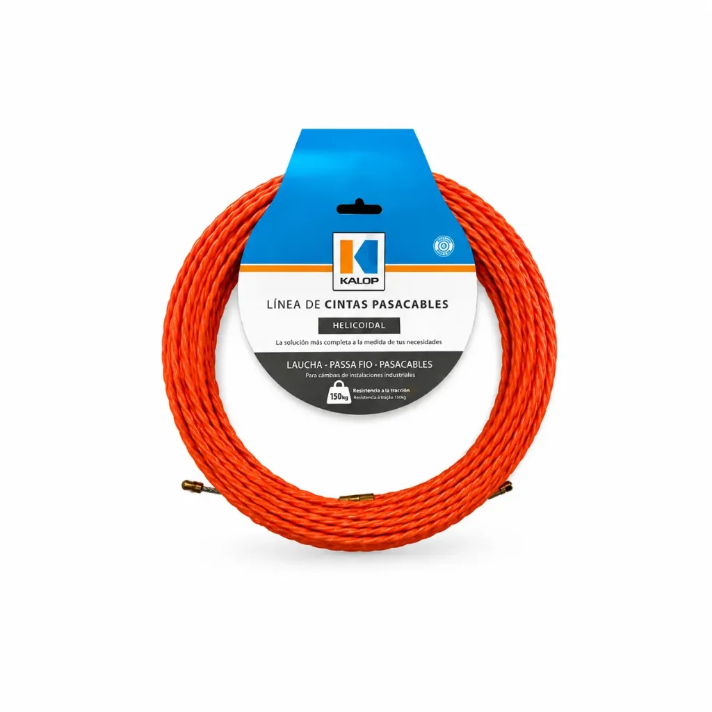 Cinta Pasac. 20Mts. A/A helicoidal  P/150Kg.