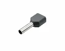 TER. TIF DOBLE X 100UN 2.5MM  GRIS