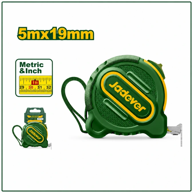 Cinta Metrica - 5Mts x 19mm - Mts/Pulg - doble boton